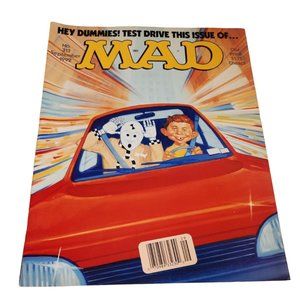 Mad Magazine September 1992 #313 "HEY DUMMIES! TEST DRIVE THIS ISSUE" Vintage